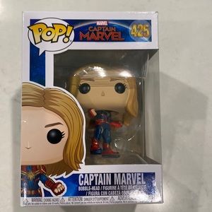 Funko Pop Captain Marvel figure bobble head
